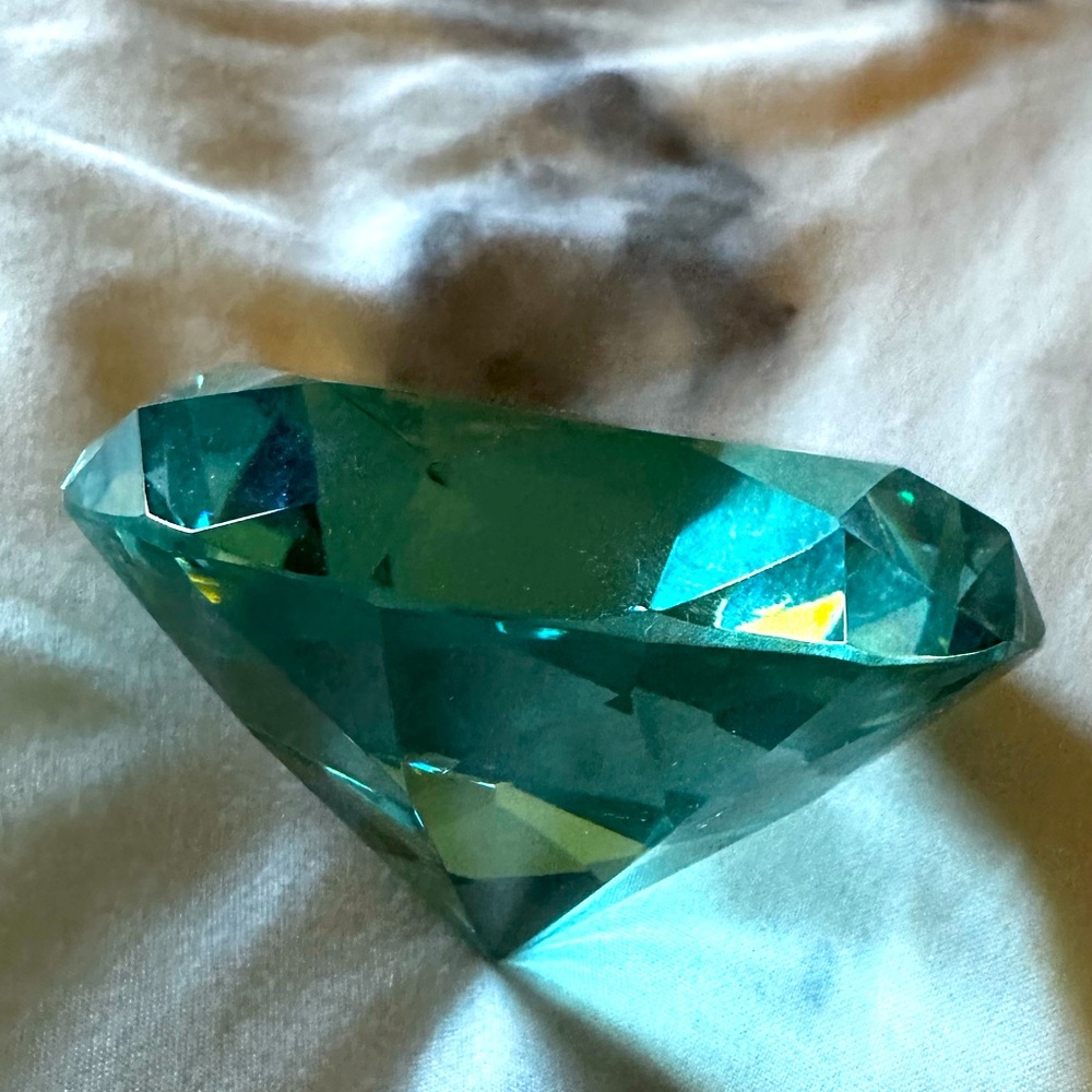 Cute glass art decor